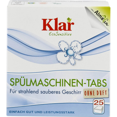 detersivo a tabs per lavastoviglie KLAR (25pz)